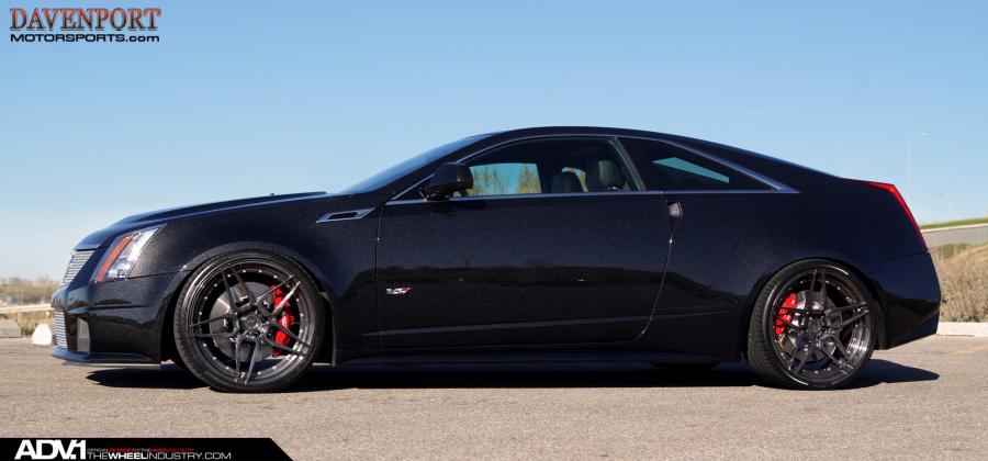 Cadillac CTS-V Coupe by Davenport Motorsports on ADV.1 Wheels (ADV05SMV2CS) '2015